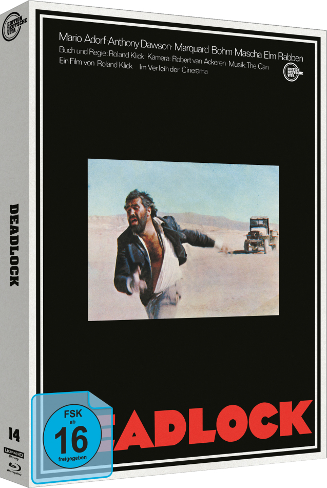 Deadlock (1970) (Edition Deutsche Vita, Cover B, Limited Edition, 4K Ultra HD + Blu-ray)