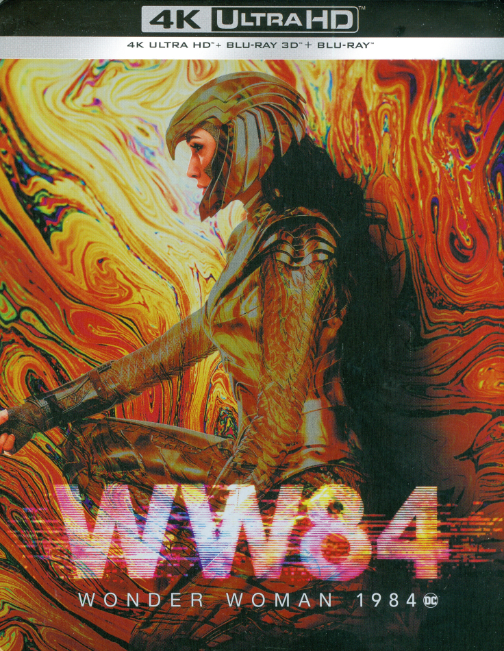 Wonder Woman 1984 - Wonder Woman 2 (2020) (Édition Limitée, Steelbook, 4K Ultra HD + Blu-ray 3D + Blu-ray)