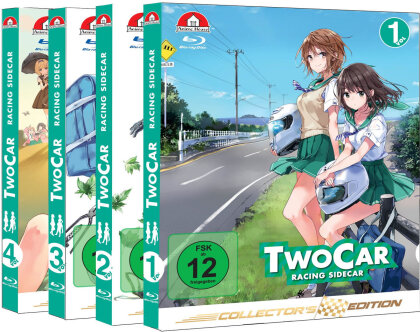 Two Car - Racing Sidecar - Vol. 1-4 (Bundle, Gesamtausgabe, 4 Blu-rays)