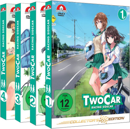 Two Car - Racing Sidecar - Vol. 1-4 (Bundle, Gesamtausgabe, 4 DVDs)
