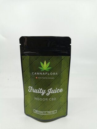 Cannaflora Fruity Juice (2.5g) - Indoor (CBD: 13-17%, THC: 0.5-0.6%)