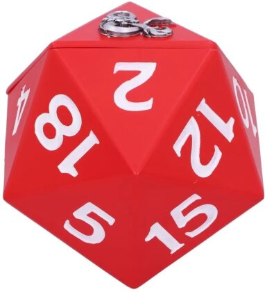Dungeons And Dragons: D20 Dice - Storage Box 13.5cm