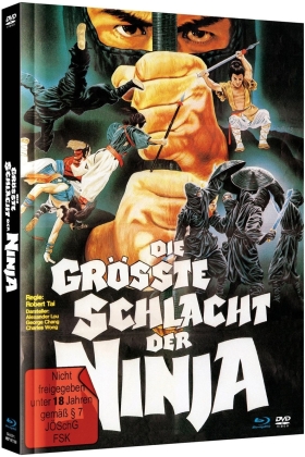 Die grösste Schlacht der Ninja (1983) (Cover A, Limited Edition, Mediabook, Blu-ray + DVD)