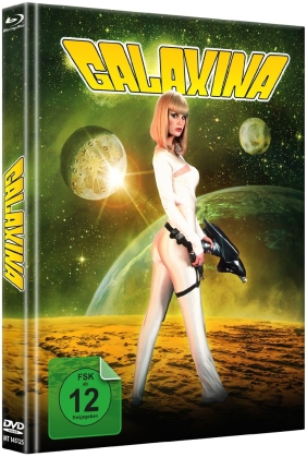 Galaxina (1980) (Cover A, Limited Edition, Mediabook, Blu-ray + DVD)
