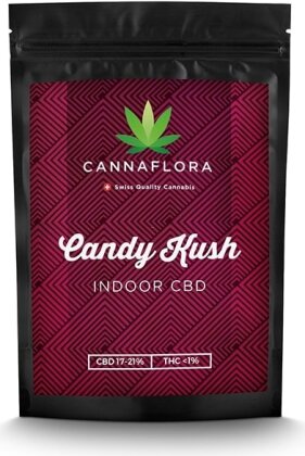 Cannaflora Candy Kush (10g) - Indoor (CBD: 17-21 %, THC: 0.7-0.9%)