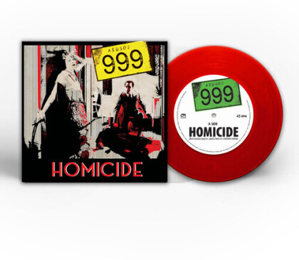 999 - Homicide (2021 Reissue, Cleopatra, 7" Single)