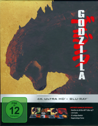 Godzilla (2014) (Limited Collector's Edition, 4K Ultra HD + Blu-ray)