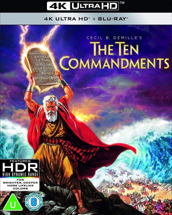 The Ten Commandments (1956) (4K Ultra HD + Blu-ray)