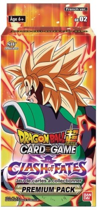 JCC - Premium booster Pack "Broly - Clash of Fates" GE02 - Dragon Ball Super (FR)