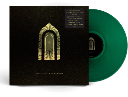 Greta Van Fleet - The Battle At Gardens Gate - (Transparent Green Vinyl Edition) (Colored, 2 LPs)