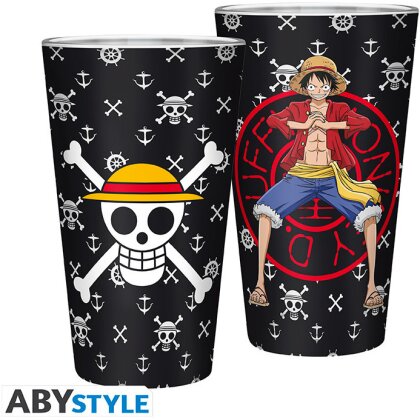 One Piece: Luffy - ABYstyle XL Glas