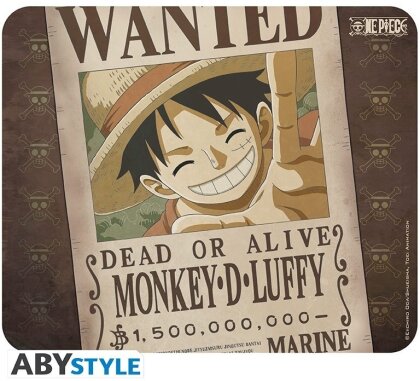 One Piece: Wanted Luffy - Flexible Mausmatte