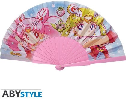 Sailor Moon: Sailor Moon & Chibi Moon - Fächer 11 cm