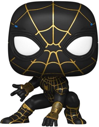 Spider-Man - No Way Home POP! Vinyl Figur Spider-Man (Black & Gold Suit) 9 cm