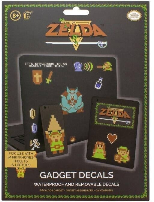 Set Stickers - The Legend of Zelda 8 Bit - Zelda - CeDe.ch