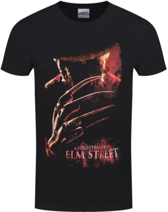 Nightmare On Elm Street - Poster (T-Shirt Unisex Tg. M) - Grösse M