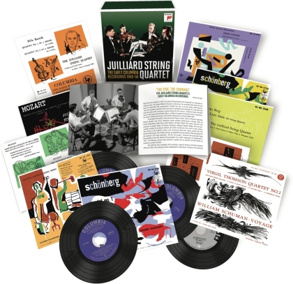 Juilliard String Quartet - Early Columbia Record. (16 CDs)