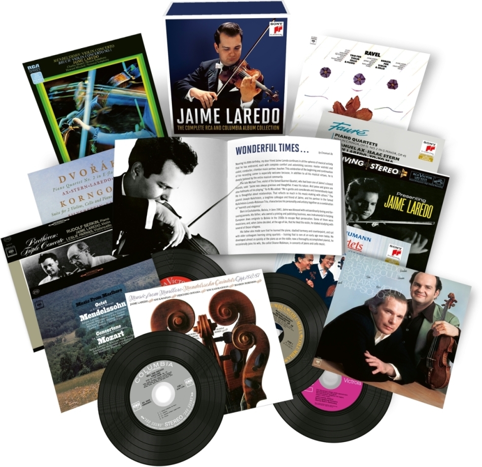 Jaime Laredo - The Complete RCA and Columbia Album (22 CDs)