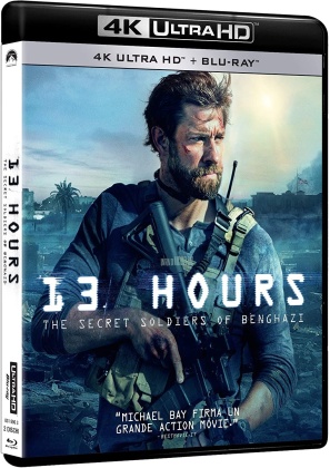 13 Hours - The Secret Soldiers of Benghazi (2016) (New Edition, 4K Ultra HD + Blu-ray)