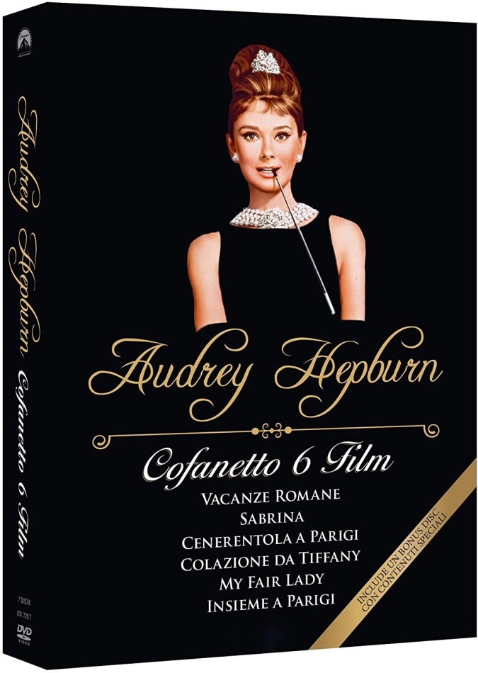 Audrey Hepburn - Cofanetto 6 Film (7 DVD)