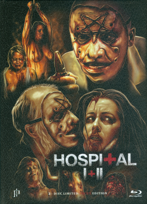 Hospital 1+2 (Cover A, Limited Edition, Mediabook, Uncut, 2 Blu-rays)