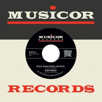 Porgy And The Monarchs & Dean Parrish - Bricks, Broken Bottles And Sticks / My Heart Cries (7" Single)