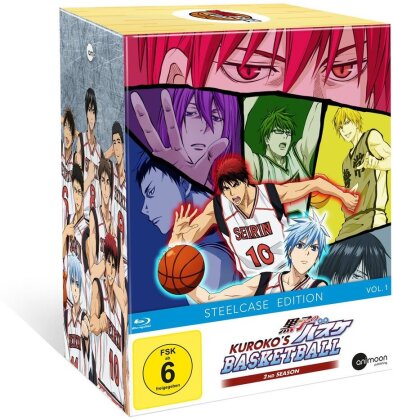 Kuroko's Basketball - Staffel 2 - Vol. 1 (Limited Steelcase Edition, + Sammelschuber)