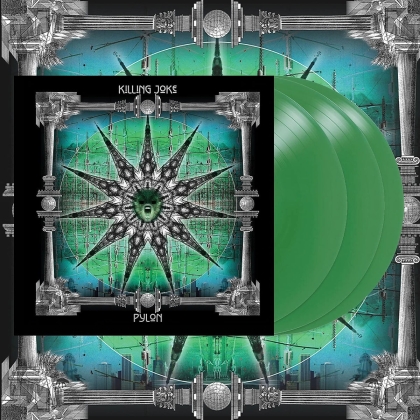 Killing Joke - Pylon (2021 Reissue, Édition Deluxe, Green Vinyl, 3 LP)