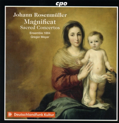 Johann Rosenmüller (1617-1684), Gregor Meyer & Ensemble 1684 - Laudate Dominum - Sacred Concertos