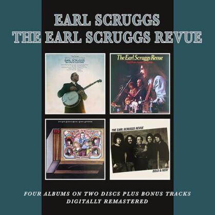 Earl Scruggs - I Saw The Light, With Some Help From My Friends/ Live! From Austin City Limits/ Strike Anywhere/Bold & New (2 CDs)