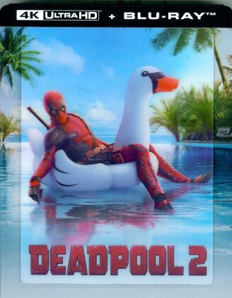 Deadpool 2 (2018) (Lenticular, Edizione Limitata, Steelbook, 4K Ultra HD + Blu-ray)