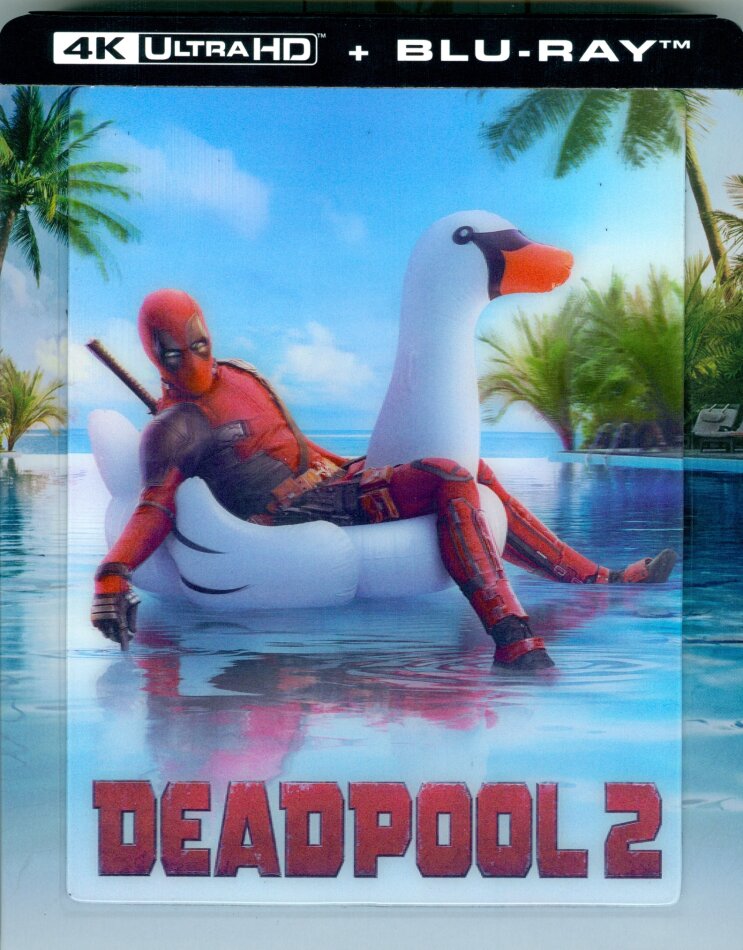 Deadpool 2 (2018) (Lenticular, Limited Edition, Steelbook, 4K Ultra HD + Blu-ray)