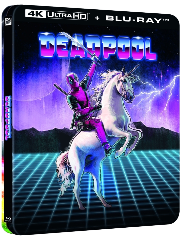 Deadpool (2016) (Lenticular, Limited Edition, Steelbook, 4K Ultra HD + Blu-ray)