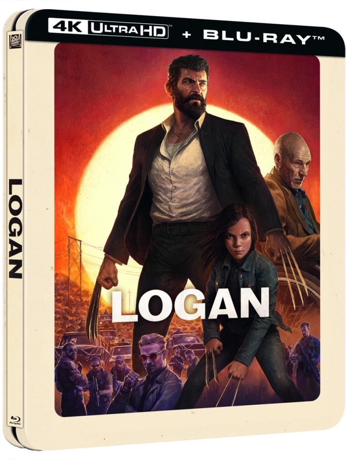 Logan (2017) (Lenticular, Limited Edition, Steelbook, 4K Ultra HD + Blu-ray)