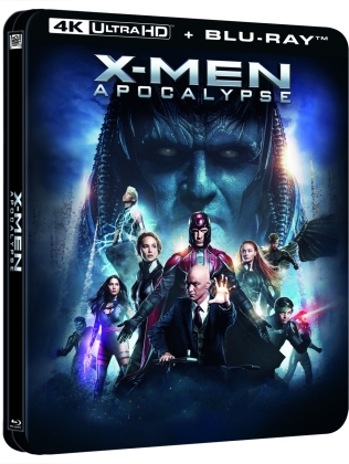X-Men: Apocalypse (2016) (Lenticular, Limited Edition, Steelbook, 4K Ultra HD + Blu-ray)