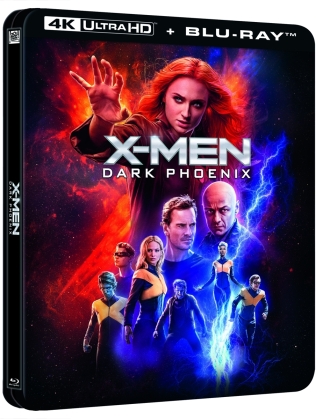 X-Men: Dark Phoenix (2019) (Lenticular, Edizione Limitata, Steelbook, 4K Ultra HD + Blu-ray)
