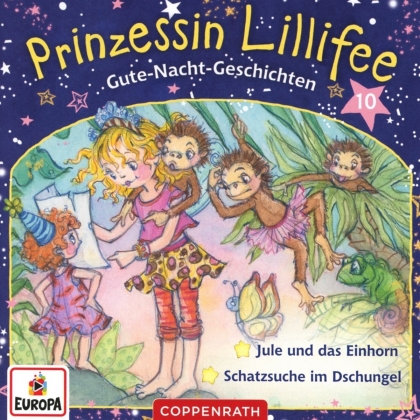 Prinzessin Lillifee - 010/Gute-Nacht-Geschichten Folge 19+20 - Schatzsuche