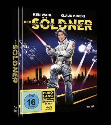 Der Söldner (1982) (Unzensiert, Euro Langfassung, Limited Edition, Mediabook, Uncut, Blu-ray + DVD)