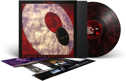 T-Tops - Staring At A Static Screen (Red Black Vinyl, LP)