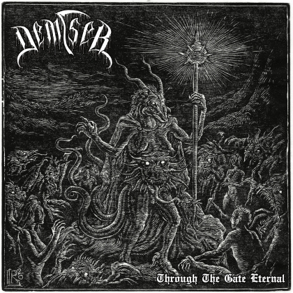 Demiser - Through The Gate Eternal (Boris Records, Blackened Silver Vinyl, LP)