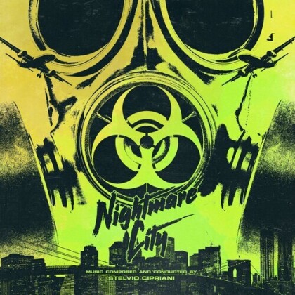 Stelvio Cipriani - Nightmare City - OST (Neon Green Vinyl, LP)