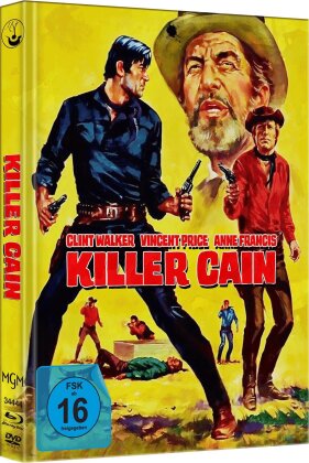 Killer Cain (1969) (Cover B, Limited Edition, Mediabook, Blu-ray + DVD)