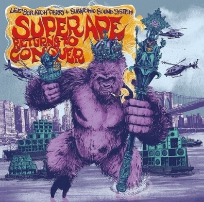 Lee Scratch Perry & Subatomic Sound System - Super Ape Returns To Conquer (2021 Reissue, echo beach, Colored, LP)