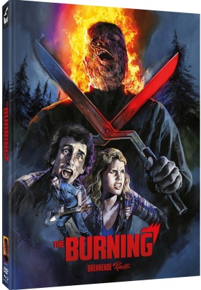 The Burning - Brennende Rache (1981) (Cover E, Limited Edition, Mediabook, Blu-ray + DVD)