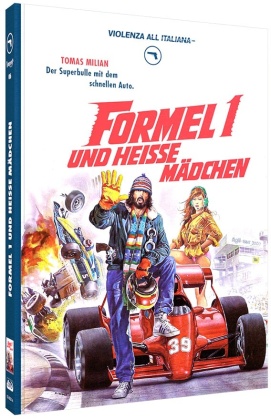 Formel 1 und heisse Mädchen (1984) (Violenza All'Italiana Collection, Cover A, Limited Edition, Mediabook, Blu-ray + DVD)