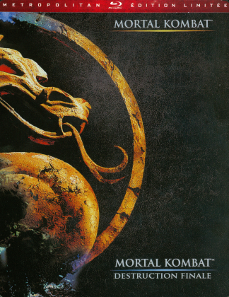 Mortal Kombat / Mortal Kombat 2 - Destruction finale (Édition Limitée, Steelbook, 2 Blu-ray)