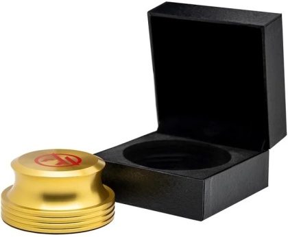 Audio Anatomy - Stabilizer - Diameter: 80mm - Height: 40mm - Weight: 416g. Gold