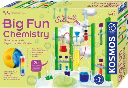 Big Fun Chemistry, d/f/i - Experimentierkasten, 20
