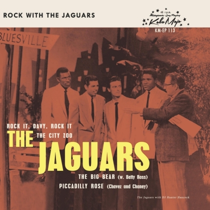 The Jaguars - Rock With The Jaguars Ep (7" Single)