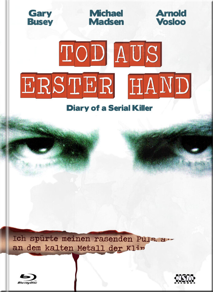 Diary of a Serial Killer - Tod aus erster Hand (1998) (Cover D, Limited Edition, Mediabook, Blu-ray + DVD)